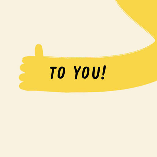 Thumbs Up Venmo Congratulations Card, 