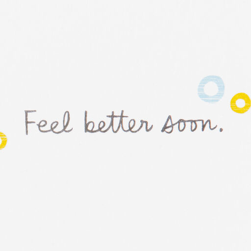 Big Hugs, Happy Thoughts, Good Vibes Get Well Card, 