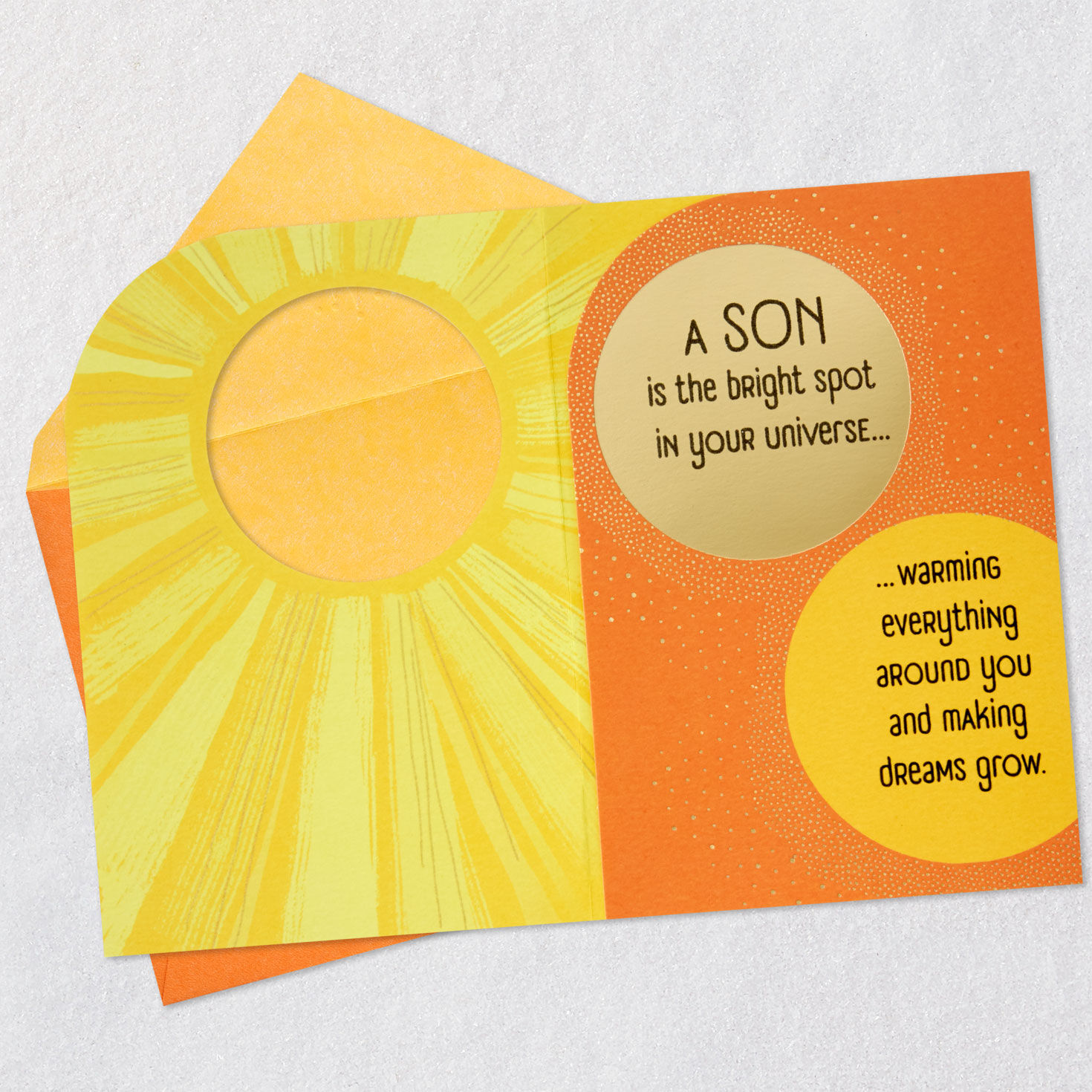 You're a Bright Spot in Our Universe Birthday Card for Son, , large image number 5