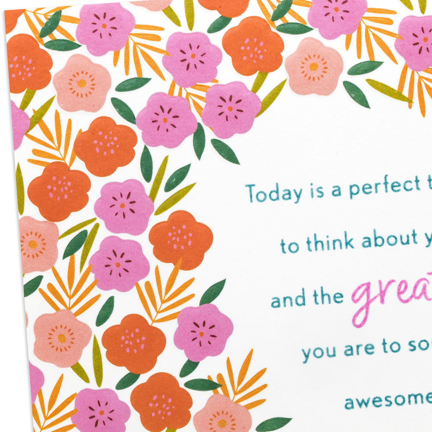 Orange Blooms Mother's Day Card for Ex-Daughter-in-Law Card Front Detail image number 4