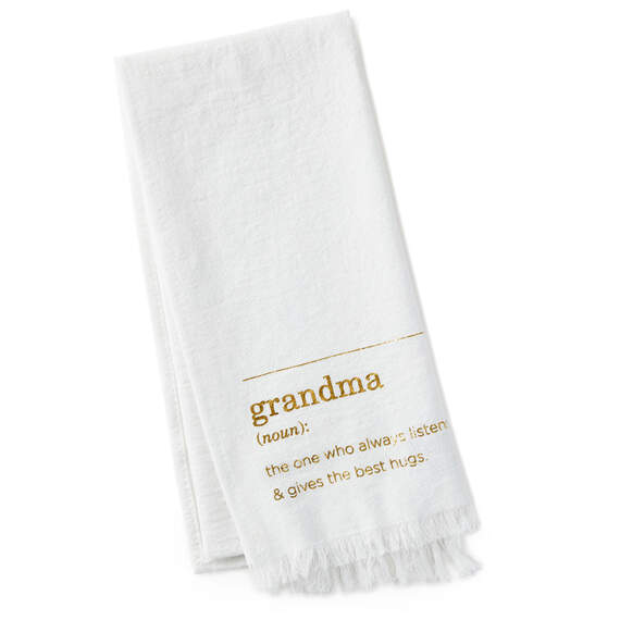 Grandma Definition Tea Towel, , large image number 2