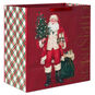 Smiling Santa Extra-Deep Christmas Gift Bag Back image number 6