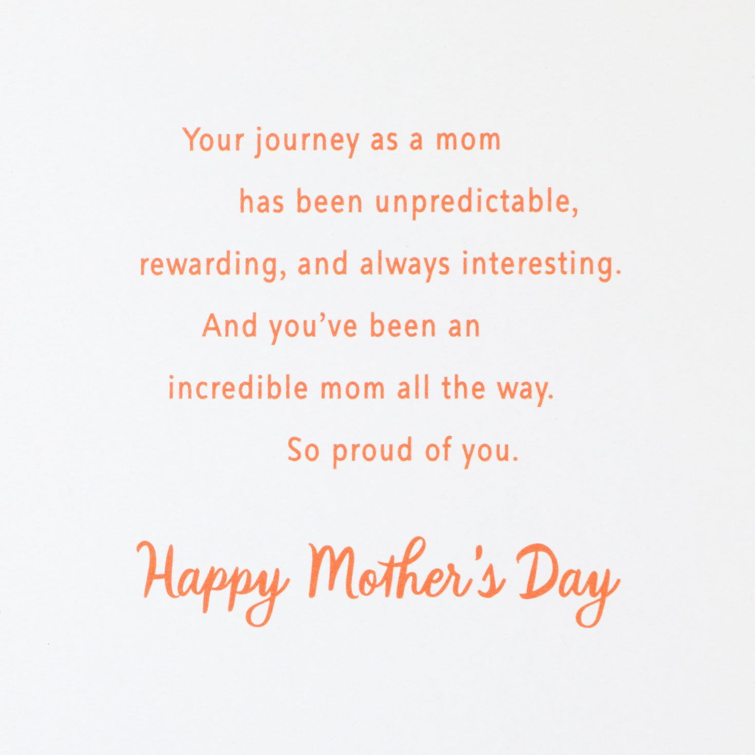 Abstract Watercolor Landscape Daughter Mother's Day Card Sentiment image number 2