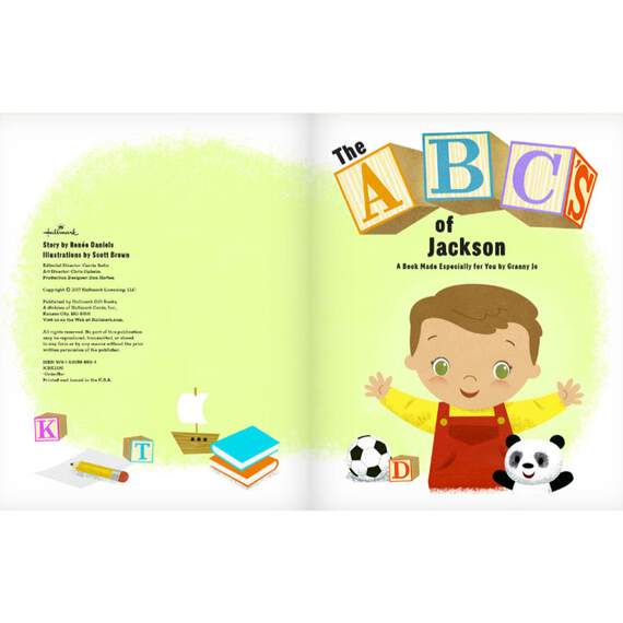 The ABC's of Me Personalized Book, , large image number 3