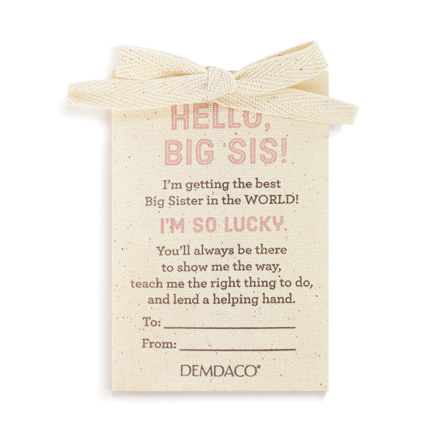 Demdaco Best Big Sister Dog Stuffed Animal, 16" for only USD 32.99 | Hallmark