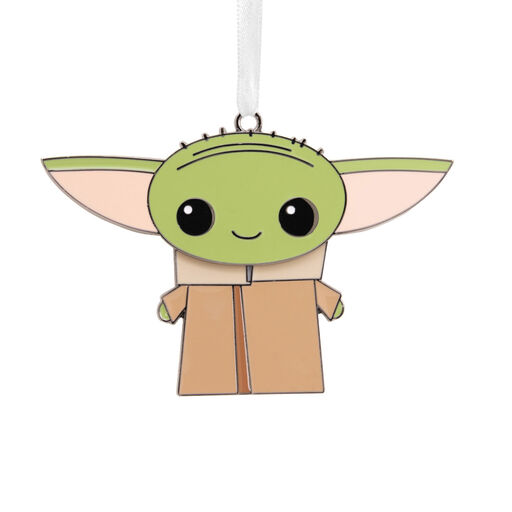 Star Wars: The Mandalorian™ Grogu™ Moving Metal Hallmark Ornament, 