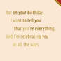 You're Everything to Me Birthday Card, , large image number 3
