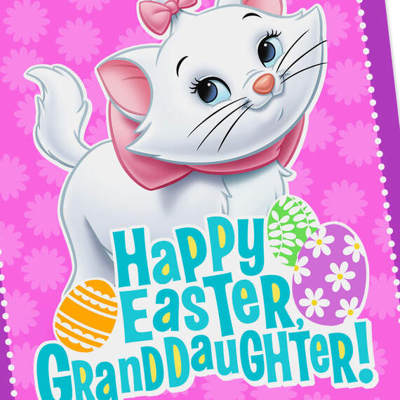 Disney Aristocats Marie Easter Card for Granddaughter, , large image number 4