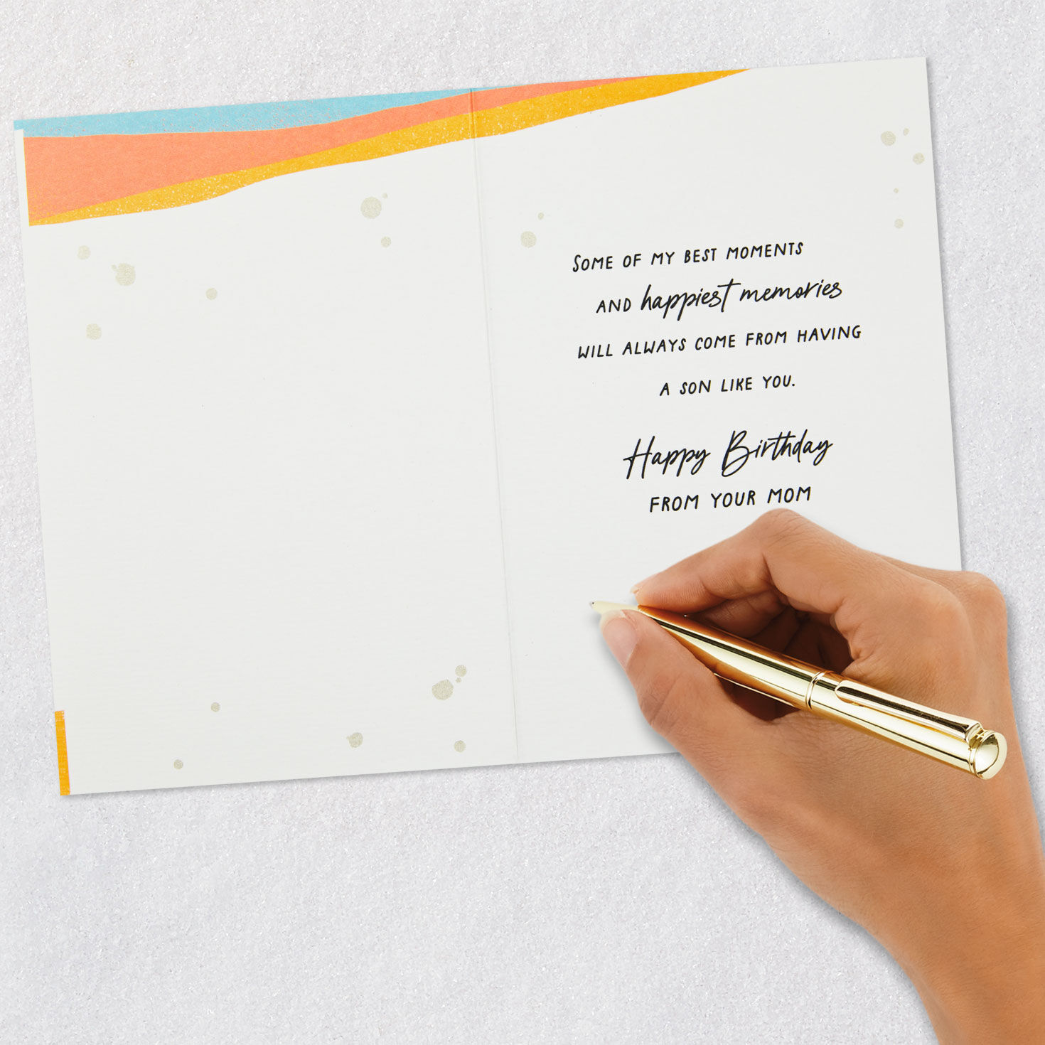 You'll Always Be My Sweet Son Birthday Card From Mom for only USD 4.99 | Hallmark