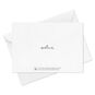 Hearts and Scallops Blank Baby Thank You Notes Pack Card Back with Envelope image number 5