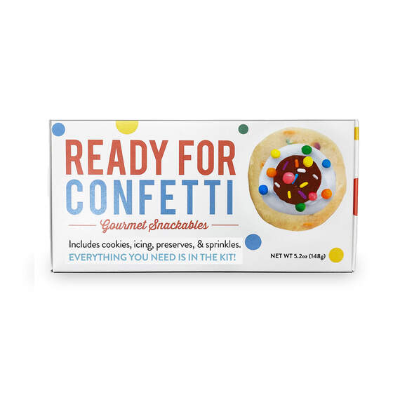 Crackerology Ready for Confetti Gourmet Snackables Cookie Kit