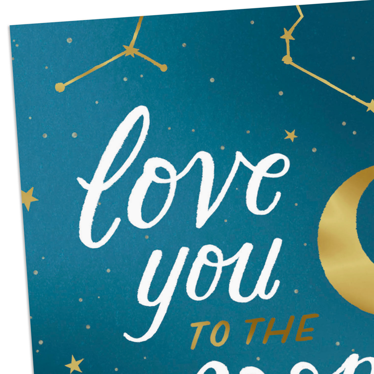 Night Sky Stars and Constellation Love Card Card Front Detail image number 3