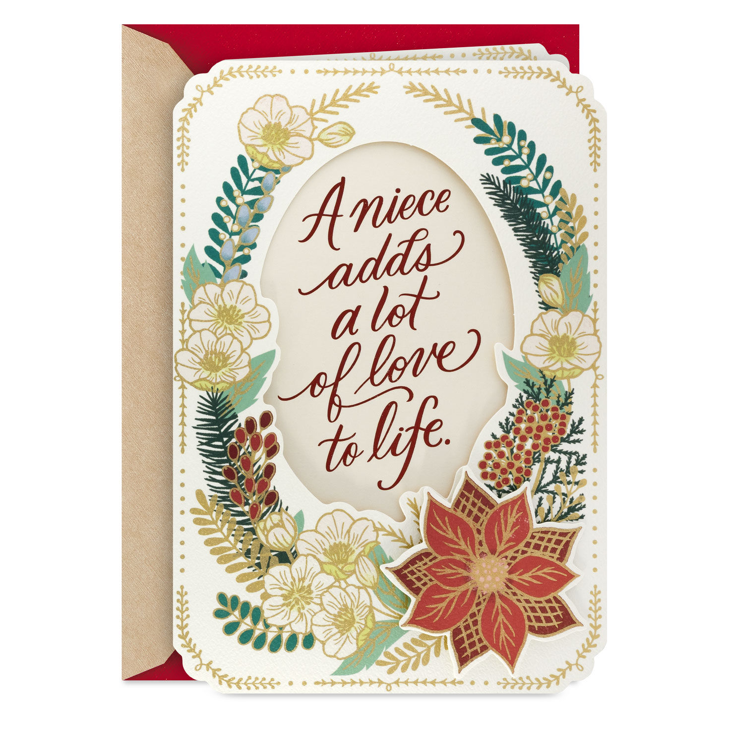 You Mean So Much Christmas Card for Niece
