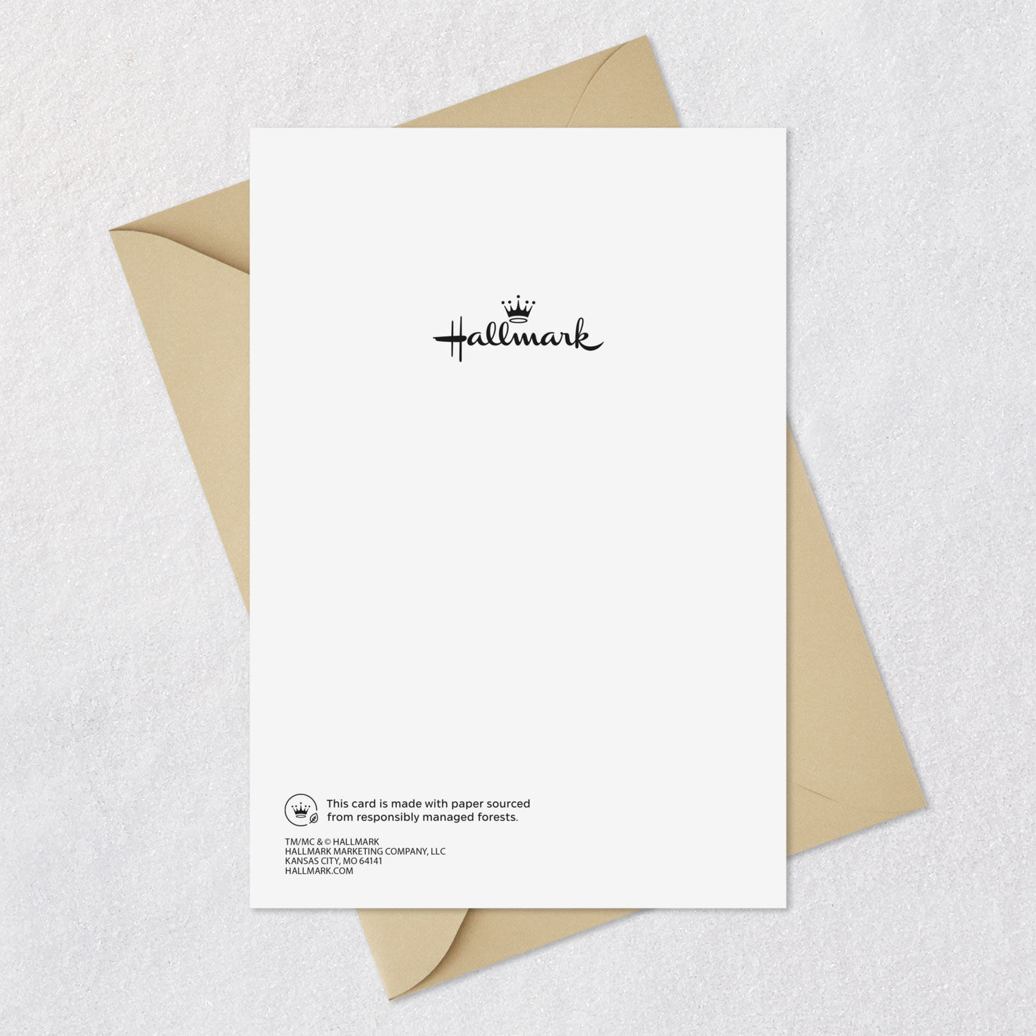 Elegant Lettering and Fall Icons Thanksgiving Card Card Back with Envelope image number 7