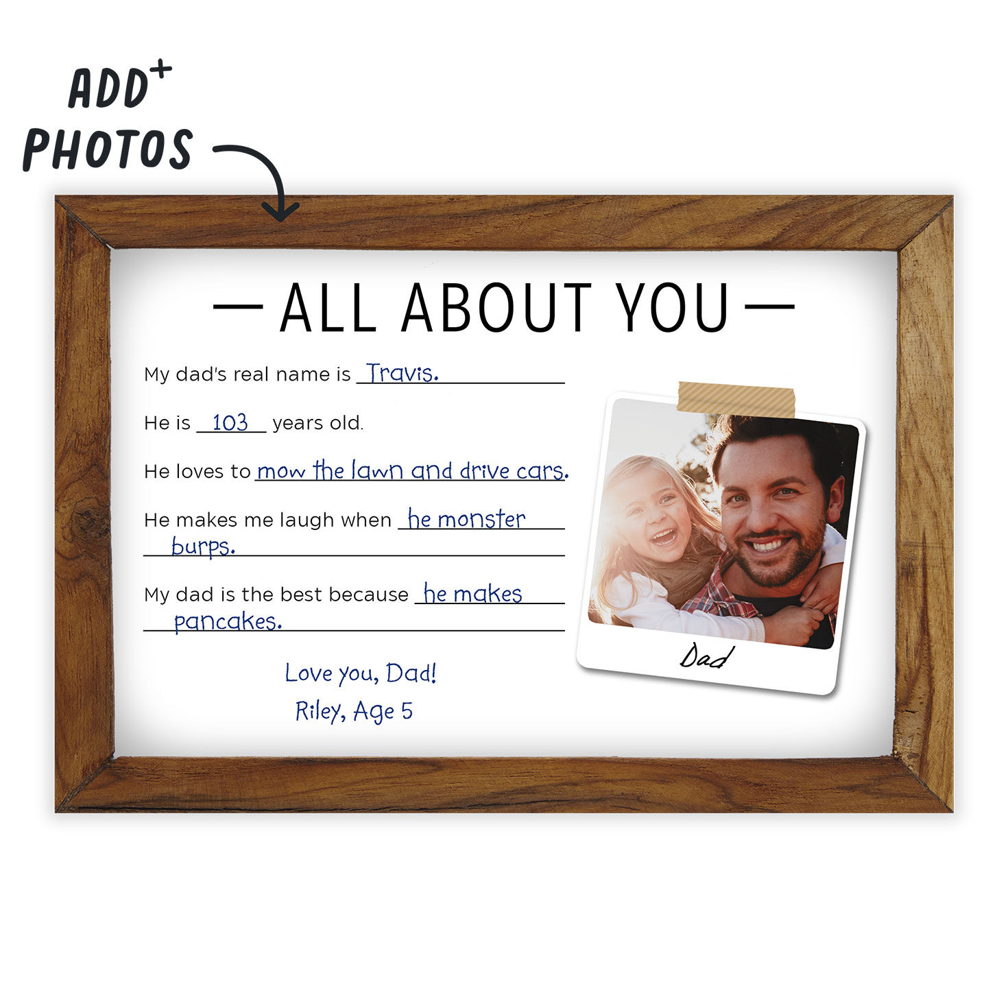All About Dad Fun List Love eCard, , large image number 2