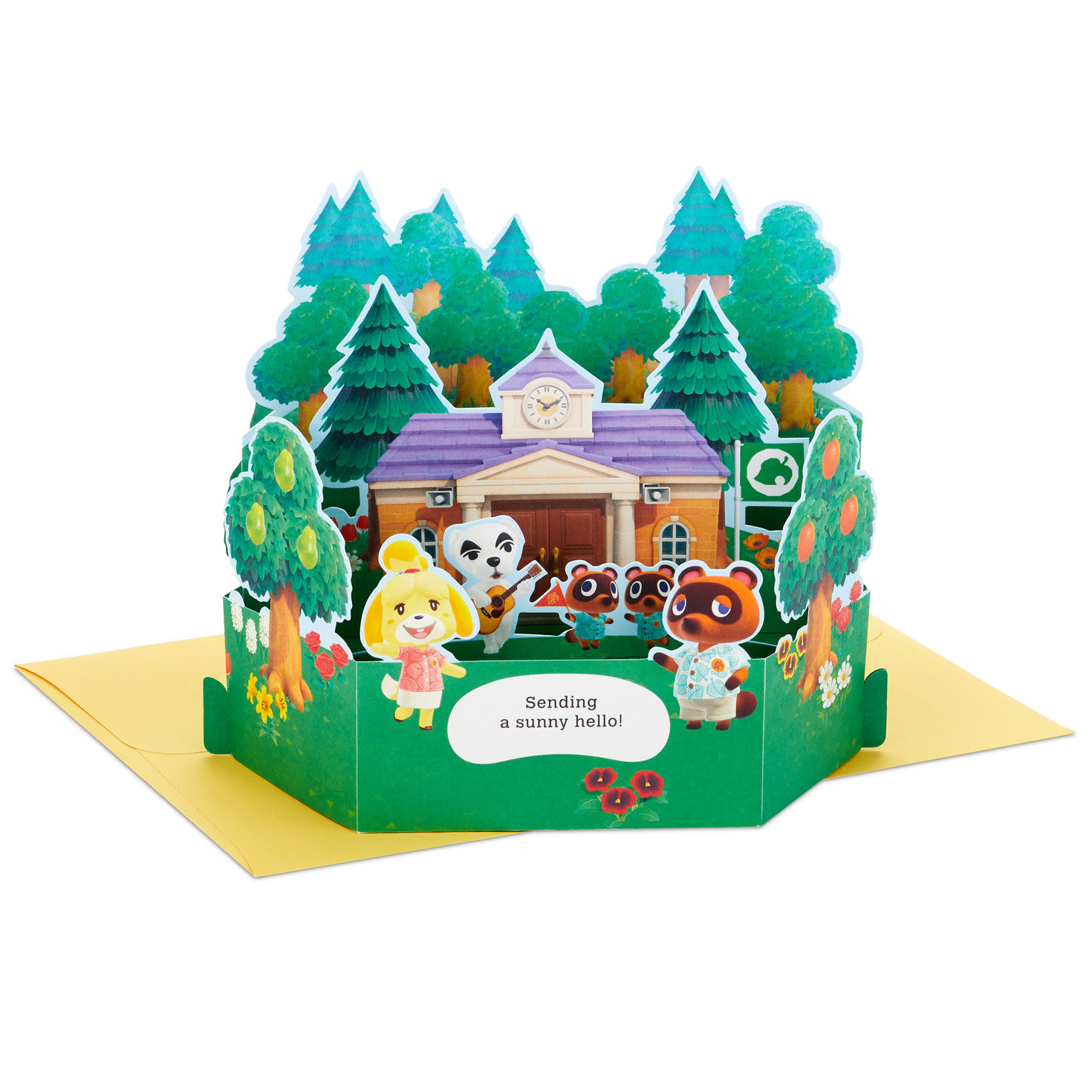 Nintendo® Animal Crossing™ Hello 3D Pop-Up Card