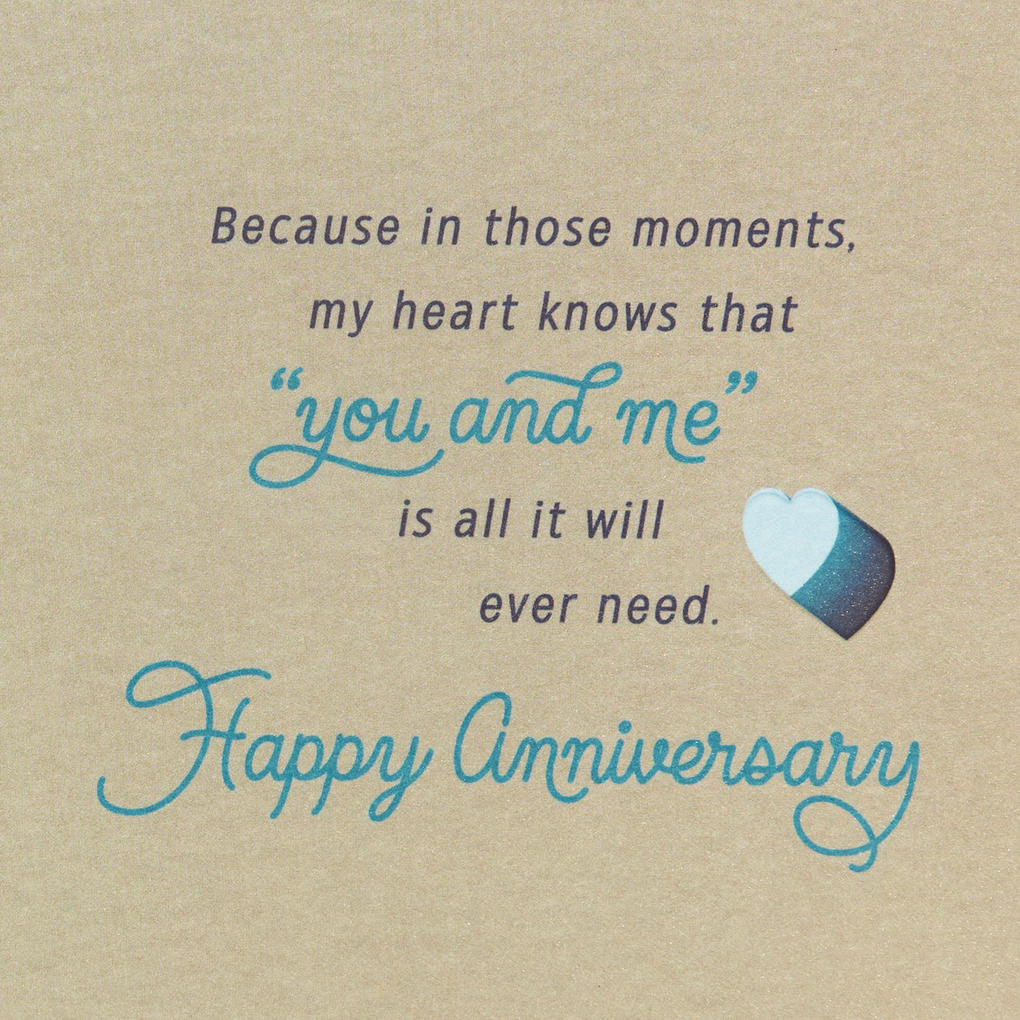 My Home, My Heart, My Husband Anniversary Card, , large image number 3