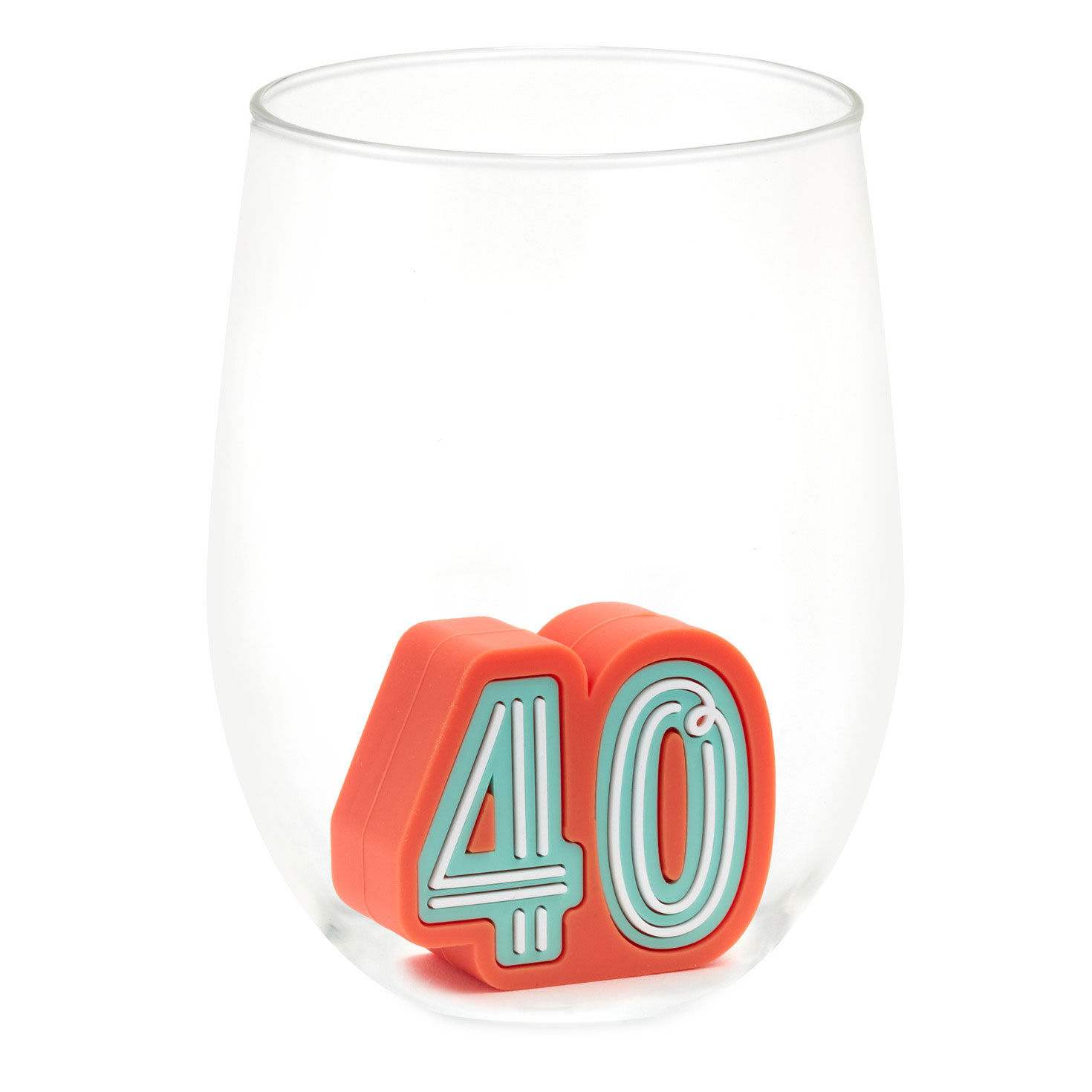Charmers 40th Birthday Silicone Charm, , large image number 4