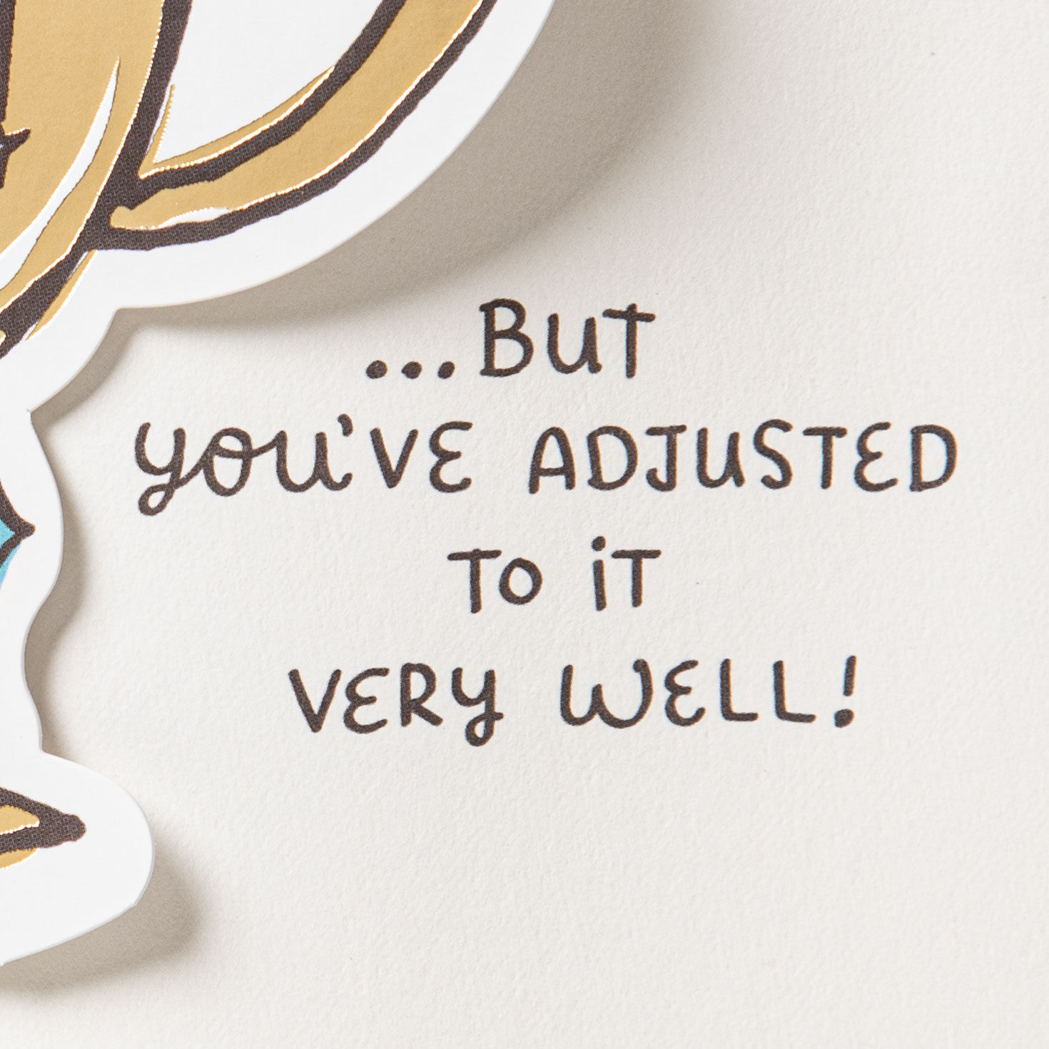 Cartoons Funny Pop-Up Brother Birthday Card From Sister Sentiment image number 3