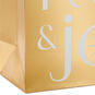 Peace and Joy Small Holiday Gift Bag Base/Side Detail image number 5