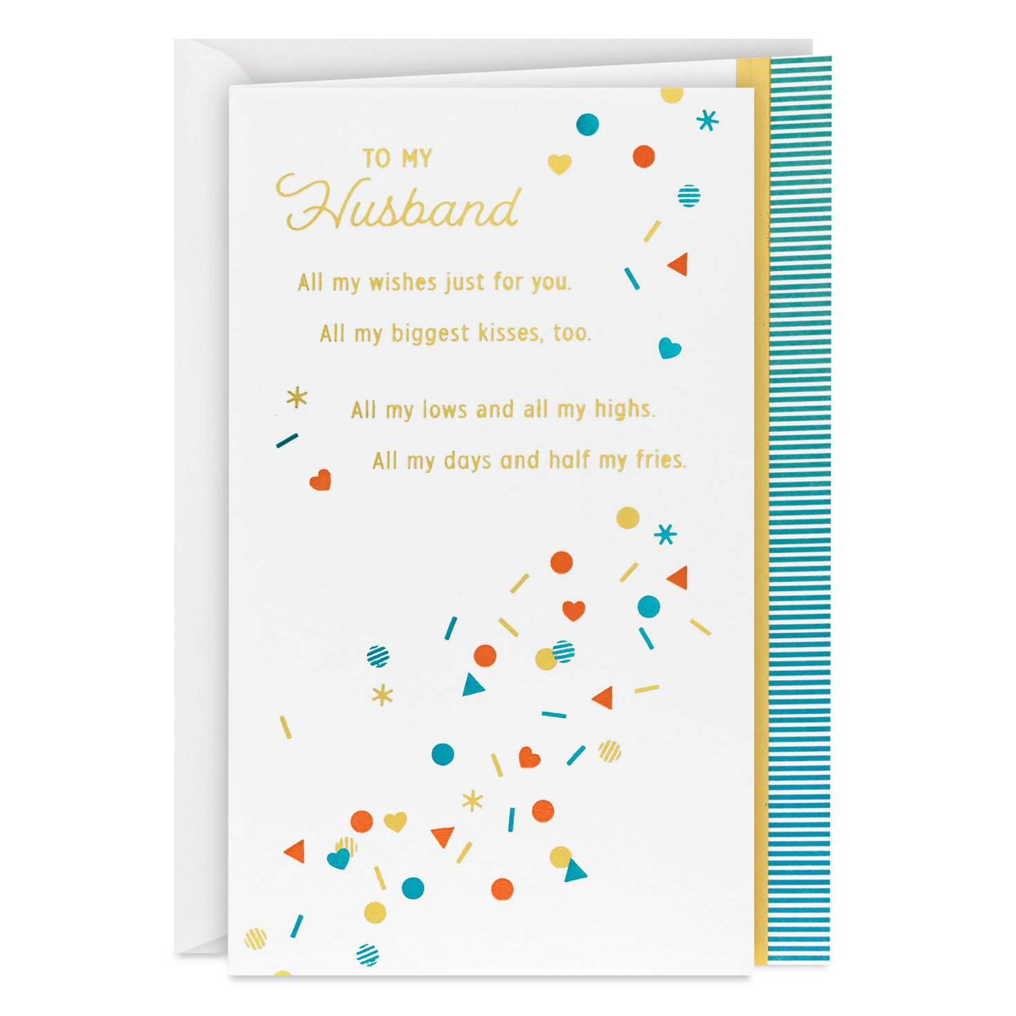 So Glad You're Mine Romantic Birthday Card for Husband