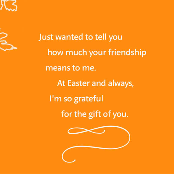 So Grateful for You Easter Card for Friend, , large image number 2