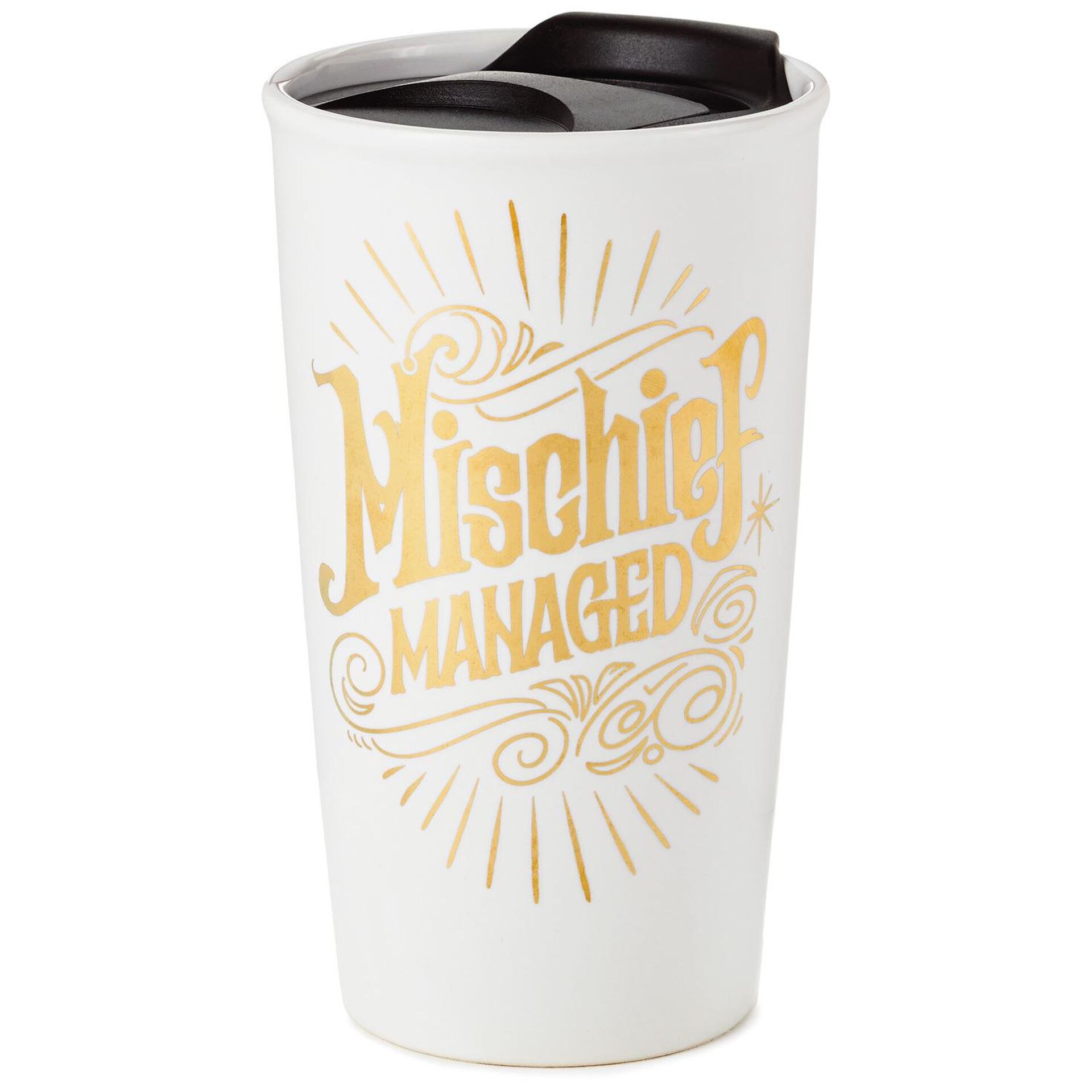 Harry Potter Mischief Managed Travel Mug 10 Oz Mugs Teacups Hallmark