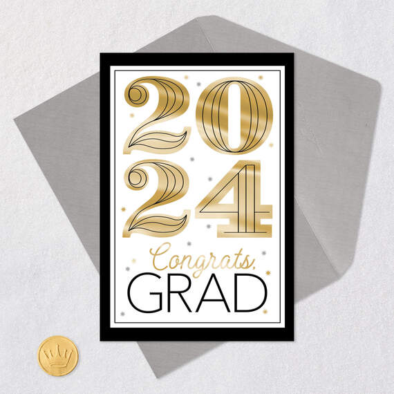 Congrats, Grad 2024 Graduation Card, , large image number 5