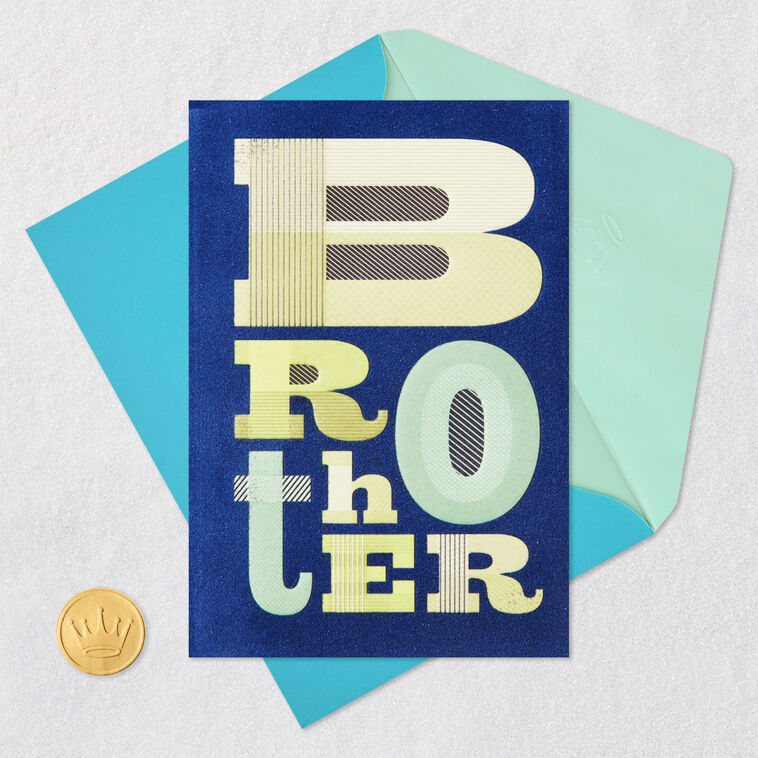 You're a One-of-a-Kind Brother Birthday Card, , large image number 5