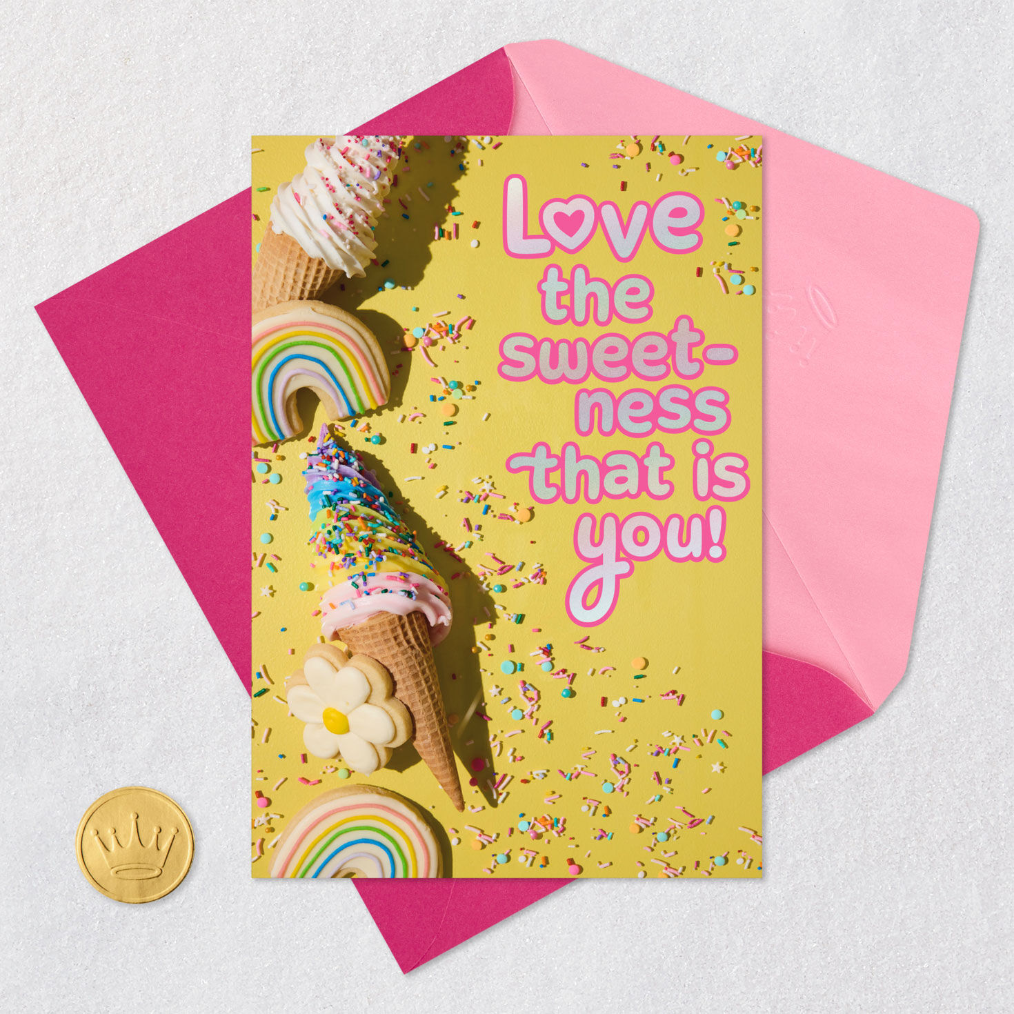 Love the Sweetness That Is You Birthday Card for Kids for only USD 3.99 | Hallmark