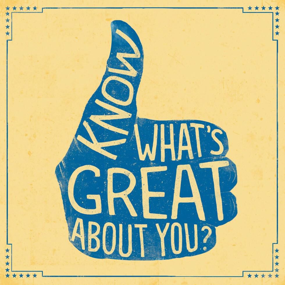 Thumbs-Up You’re Great Just Because Music Card