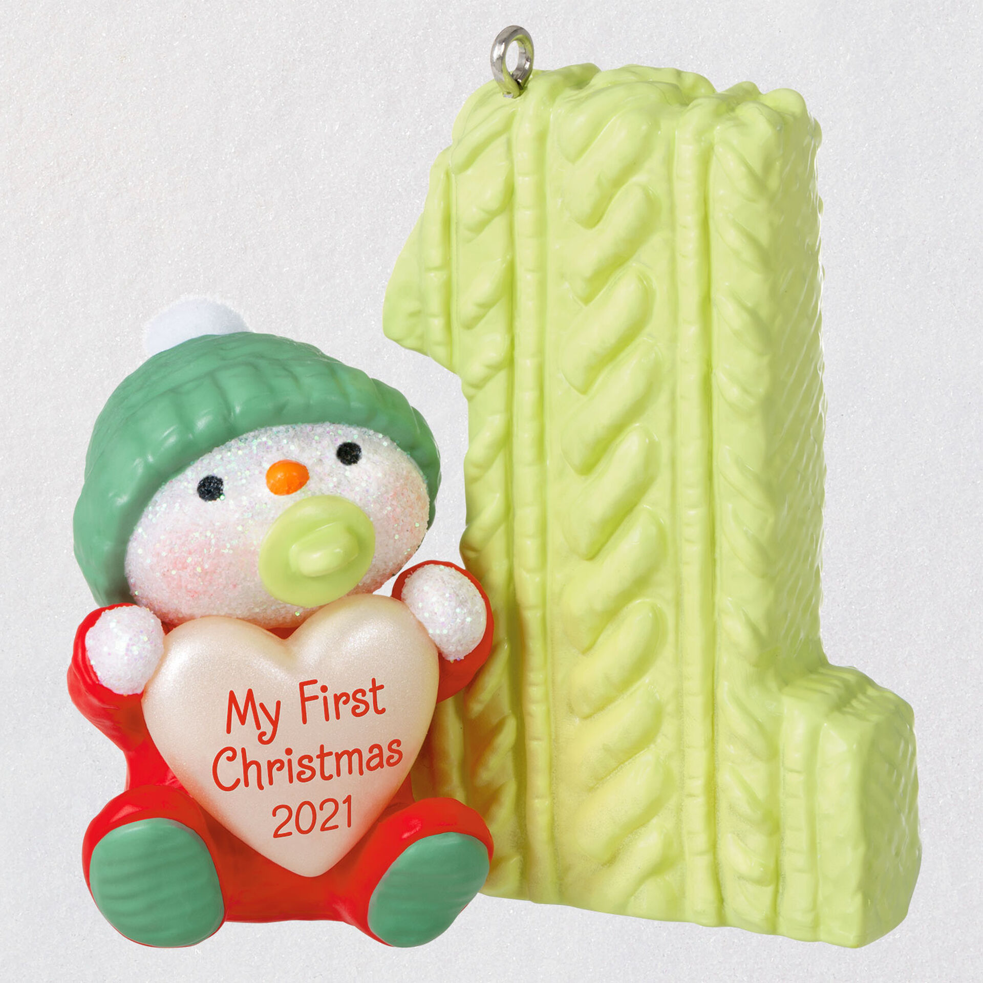 Hallmark Baby'S First Christmas 2021 My First Christmas 2021 Ornament Keepsake Ornaments Hallmark