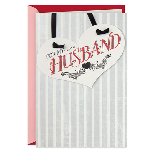 With All My Heart Valentine's Day Card for Husband, 