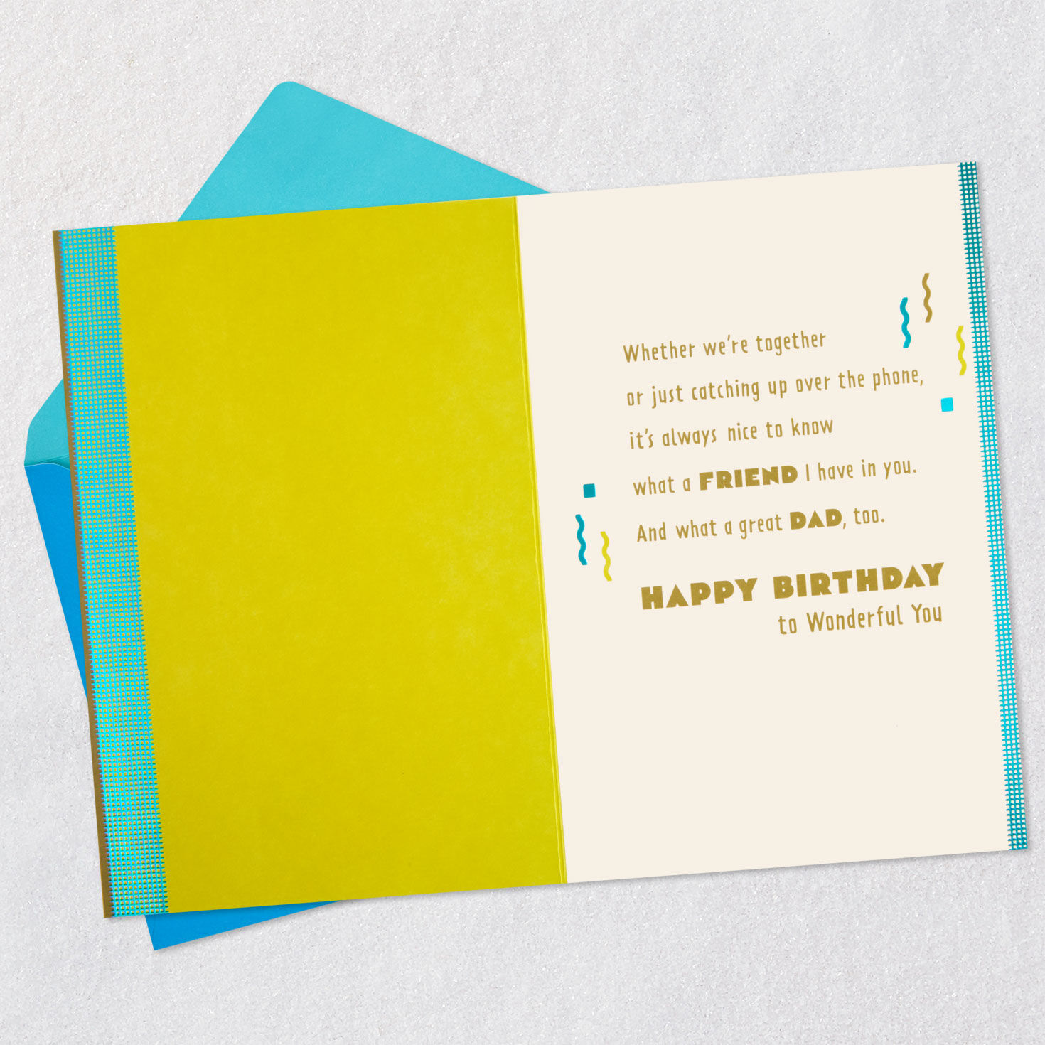 You're Both a Great Dad and a Friend Birthday Card, , large image number 3