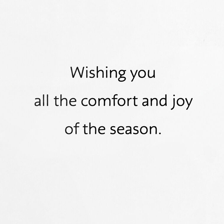 Embroidered Homes Boxed Christmas Cards Pack Sentiment image number 4