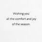 Embroidered Homes Boxed Christmas Cards Pack Sentiment image number 4