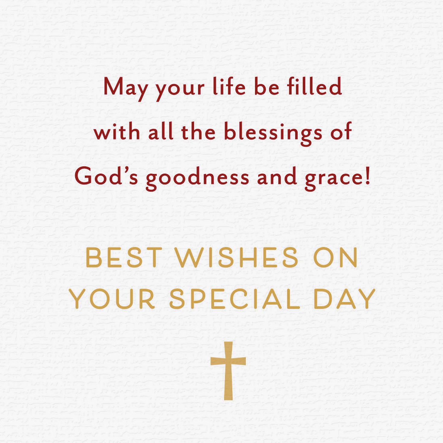 May Your Life Be Filled With Goodness Religious Confirmation Card for only USD 3.99 | Hallmark