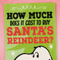 Peanuts® Snoopy Smiles Funny Christmas Card With Mini Cards, , large image number 2