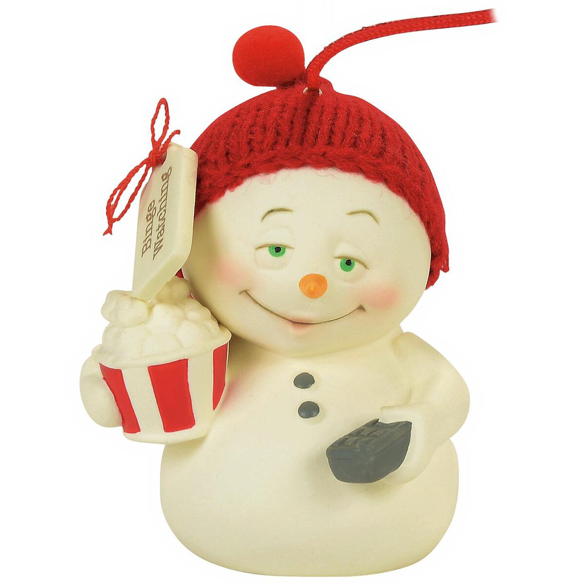 Binge Watching Snowman Snowpinions Ornament - Specialty Ornaments ...