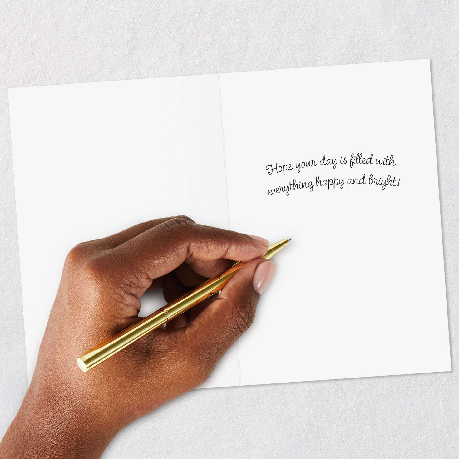 Painted Eggs in Basket with Chicks Easter Cards Signing card image number 6