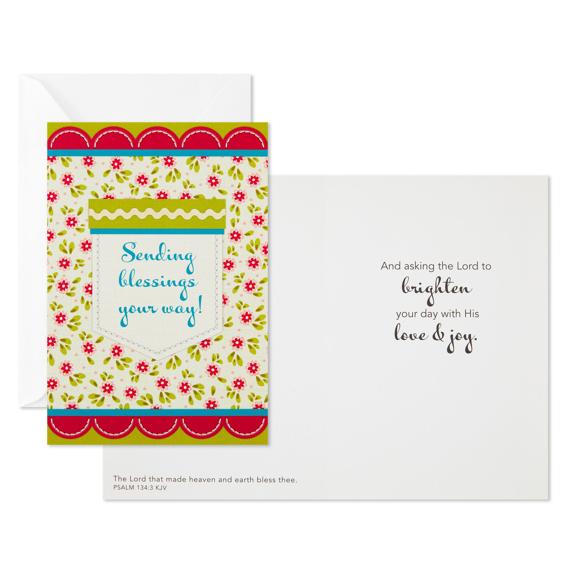 Pocket Prints Assorted Religious Thinking of You Cards, Box of 12