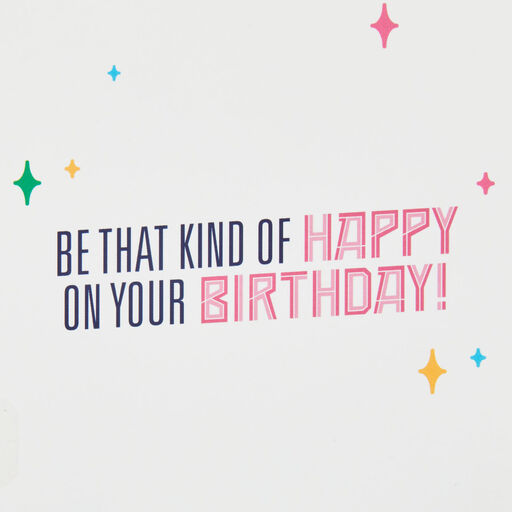 Happy Hamster Funny Musical Birthday Card With Motion, 