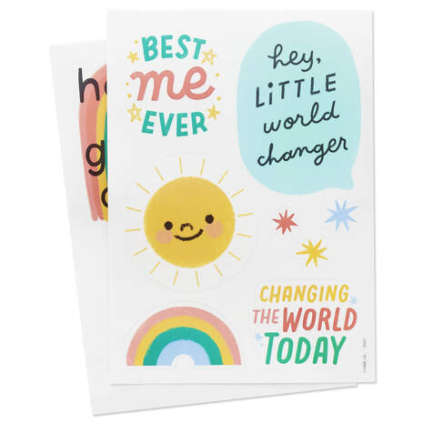 Little World Changers™ Kindness Repositionable Stickers, Pack of 12, , large