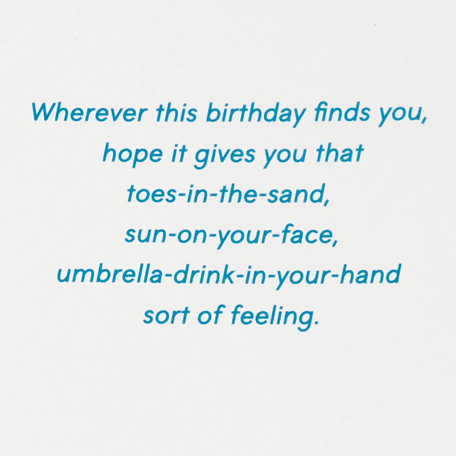 Take It Easy Birthday Card, , large image number 2