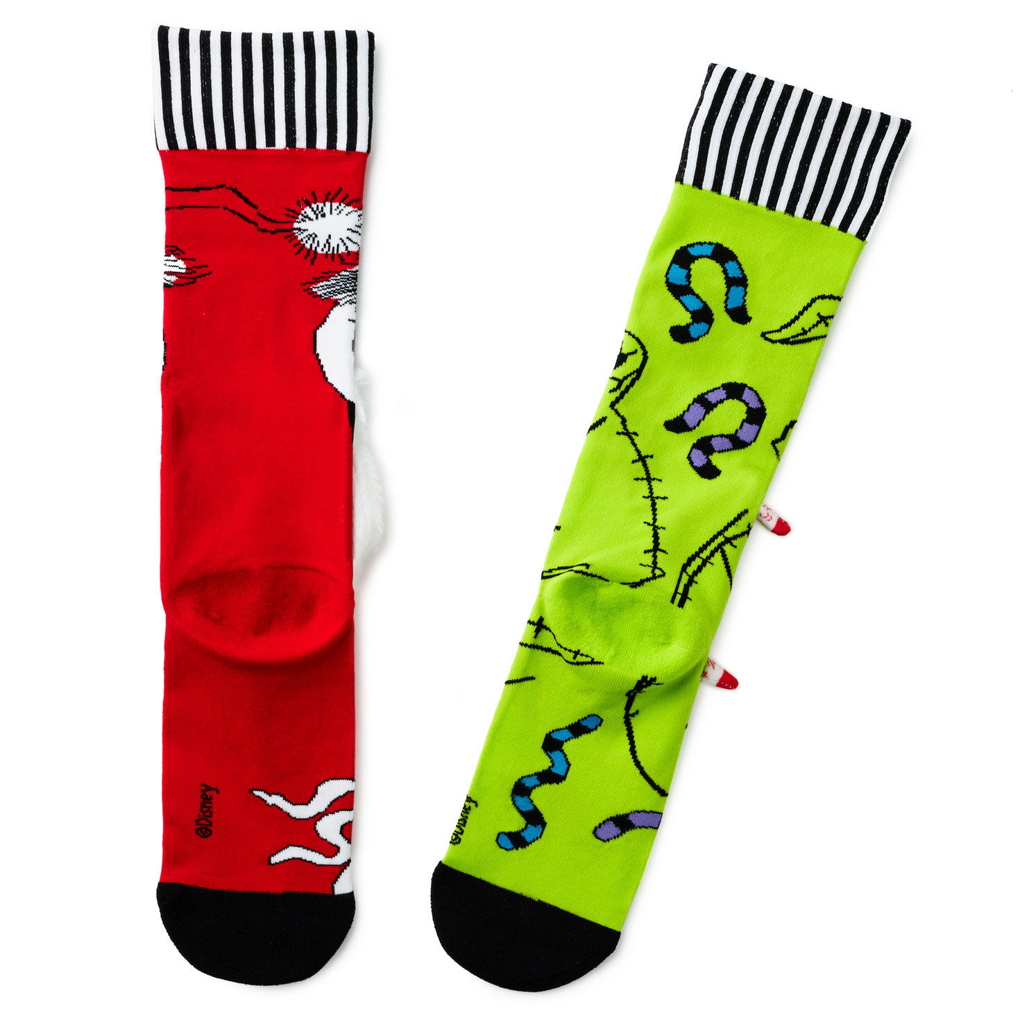 Nightmare Before Christmas Socks With Attachments back image number 2