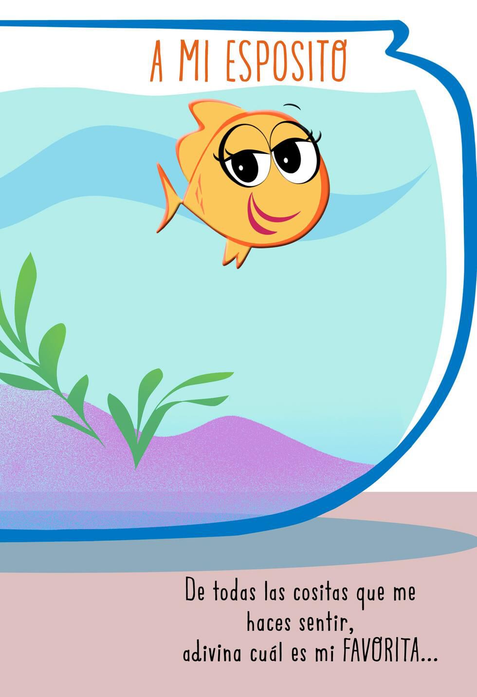 You Make Me Happy Spanish-Language Husband Birthday Card