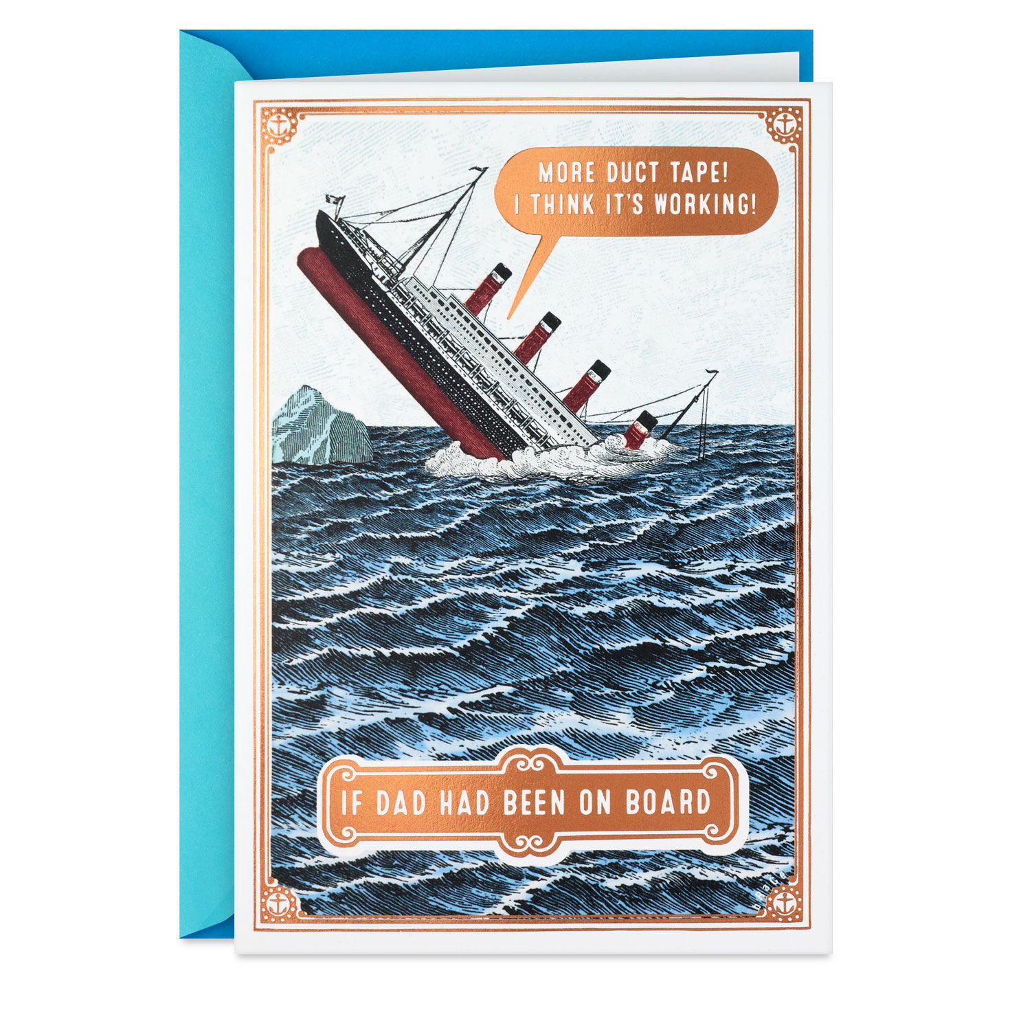 More Duct Tape! Funny Father's Day Card for Dad