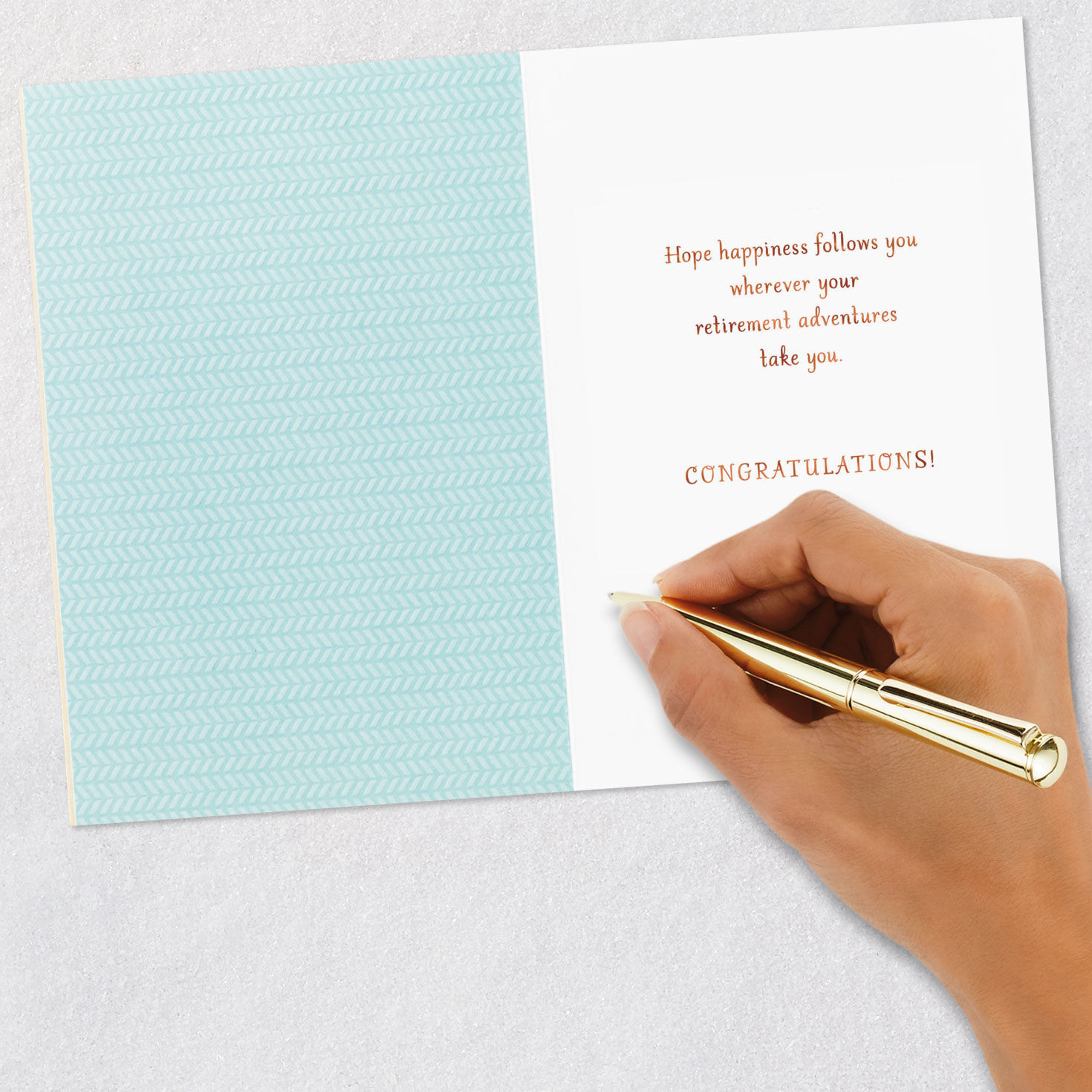 Fox on Scooter Retirement Congratulations Card  image number 6