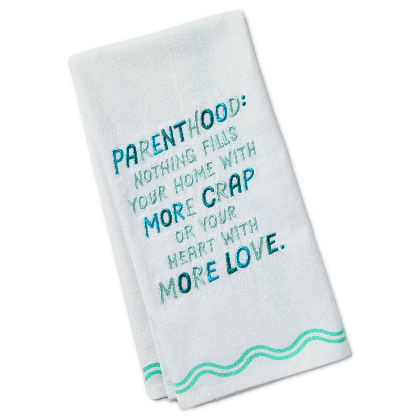 Parenthood Funny Tea Towel, 18x26