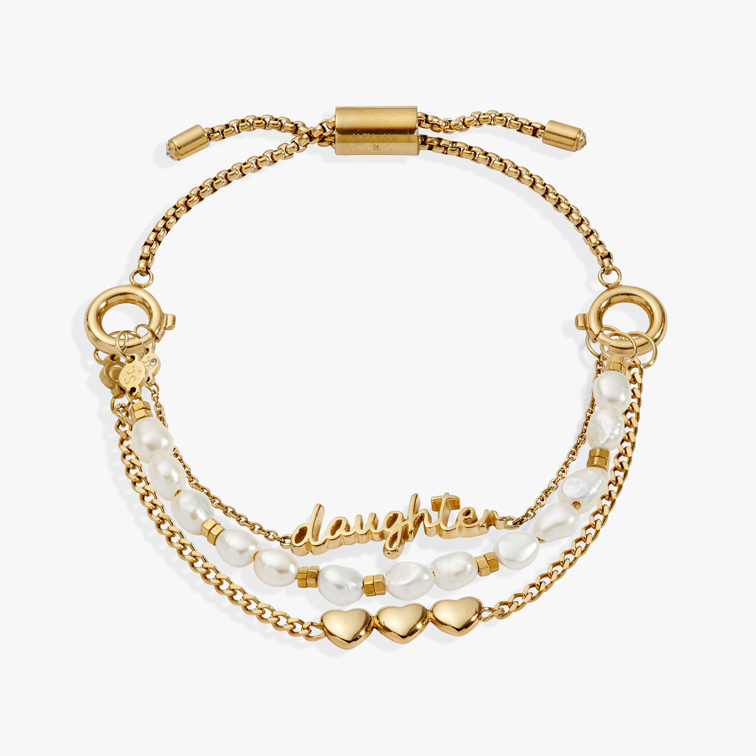Alex And Ani Daughter 'Home Is Where The Heart Is' Stranded™ Bracelet Set